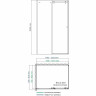 Душевой уголок WASSERKRAFT VILS 56R06 120х80 см