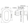 Набор для душа WASSERKRAFT А12028 A12028